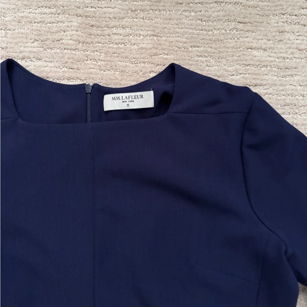 MM Lafleur Navy Blue Emily Dress - Picture 4 of 5